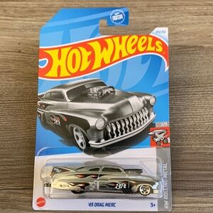 Hot Wheels 49 Drag Merc Rolling Metal Hotwheels Mercury Dragster Race Car New